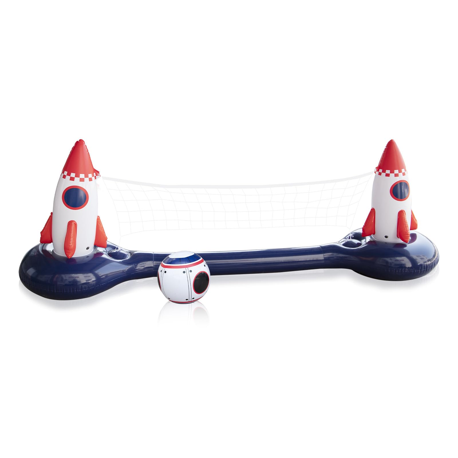 Red De Voleibol De Piscina, Juegos De Piscina De Verano, Juego De Voleibol De Piscina Inflable, con Voleibol, PVC Engrosado De Alta Elasticidad, para La Familia Al Aire Libre