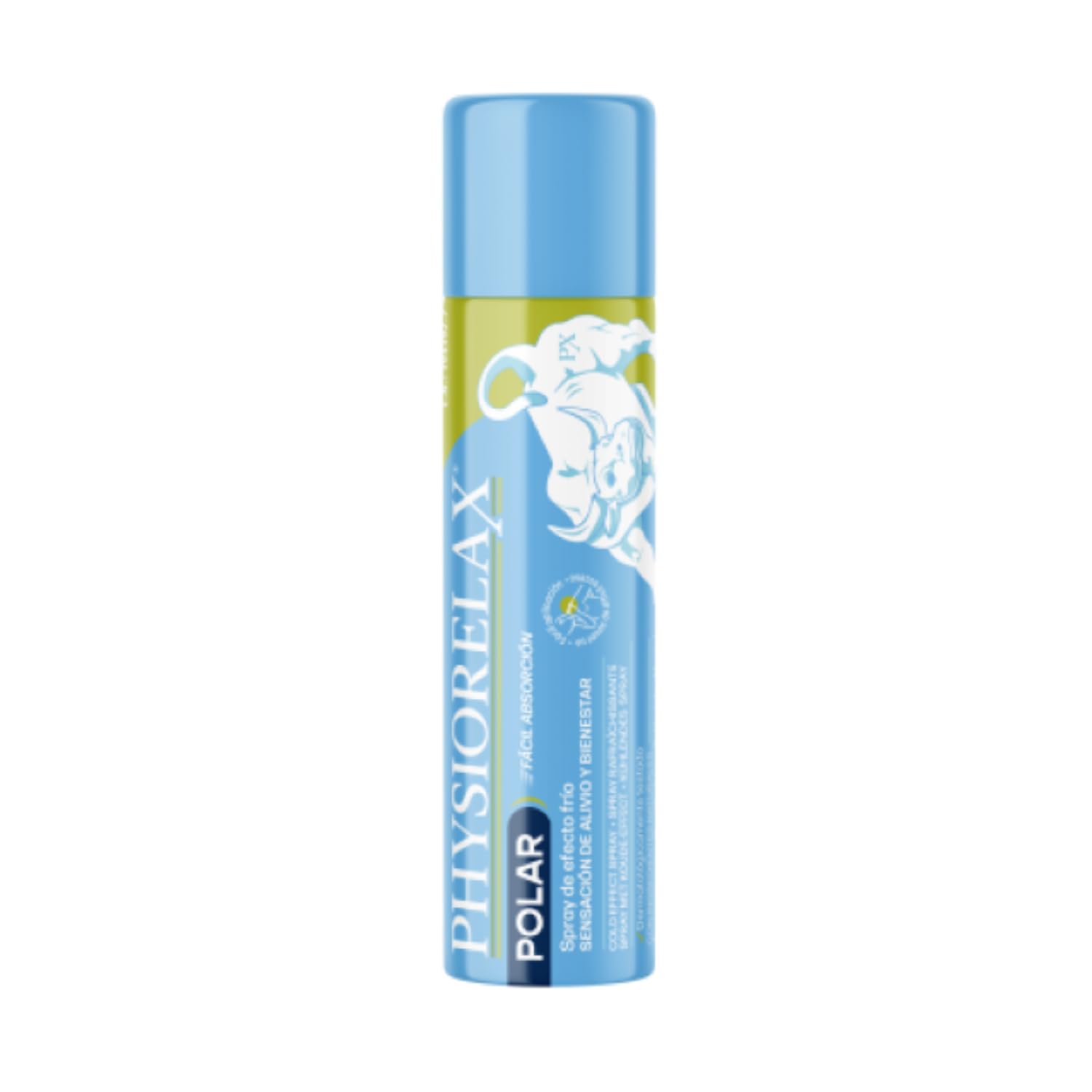 Physiorelax - Polar, Spray Efecto Frío, Sensación Refrescante y Relajante, Contribuye al Descanso tras la Actividad Física Cotidiana, Árnica e Ingredientes Naturales, Formato Fácil de Usar - 150 ml