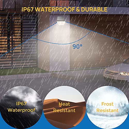 Linkind Solar Spot Lights Outdoor, 6500K Daylight Solar Spotlight, Ip67 Waterproof Adjustable Solar Panel, Solar Landscape Garden Light For Yard Patio Trees, 6 Pack #TOP4