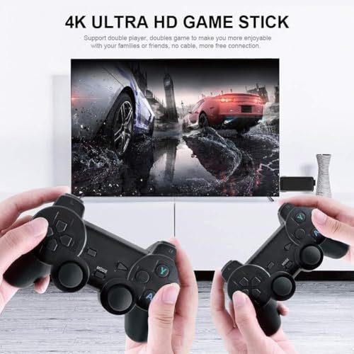 Image of 2026 Upgraded 4K TV Gaming Console | Plug & Play HD Video Game System with 2 Wireless Controllers for Kids & Family Entertainments (Kids Special Edition) A-1