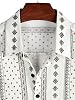 Camisa Hawaiana VATPAVE Hombre Manga Corta con Botones Verano 6