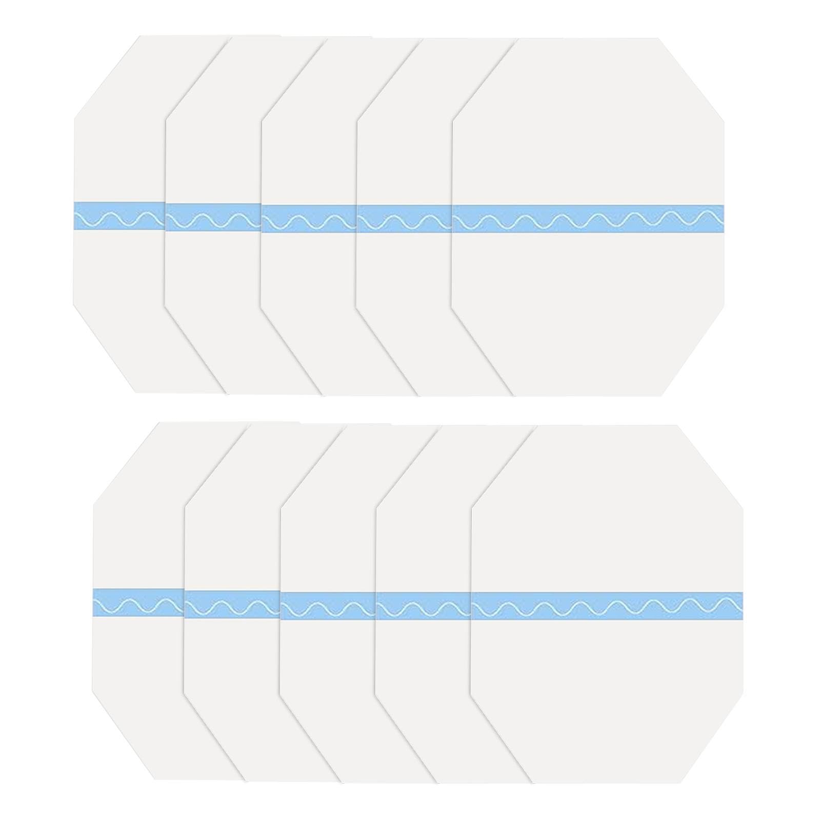 Body Prevention Tape | 10pecies Anti Shafing Friction Tape Thigh Sticker - Anti Friction Adhesive Octagonal Skin Tape Invisible Sticker Paste for Thigh