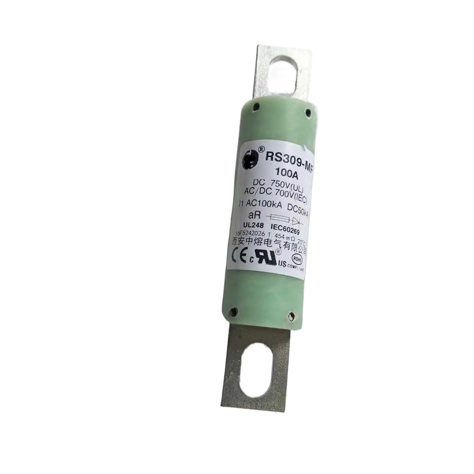 FBPQRCONS Electrical DC750V100A Fuse Fuse Number RS309-MF(200A)