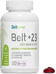 Belt + 23 Bariatric SOFT Plus 120 Capsulas - Multivitamínico para Bariátricos