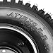 Kemblawolf 2 Pack 18x9.50-8 18x9.50-8 ATV Off-Road Tire Wheel with Steel Rim, Tubeless Knobby Tire for Go Kart, Quad, Dune Buggy, 4-Wheeler, 4x110mm Bolt Pattern, Fits 110cc 125cc 150cc 200cc 250cc