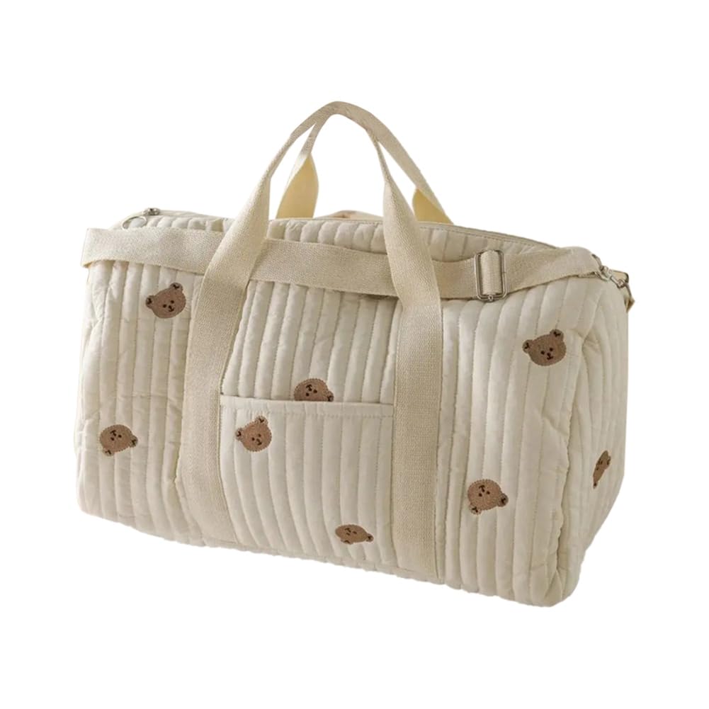 Borsa per Pannolini per Bambini con Tracolla per Passeggino Portatile da Viaggio