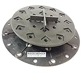 Fugenkreuz: Fugenbreite 3 mm – Höhe der Abstandhalter 15 mm (einfach einstecken)