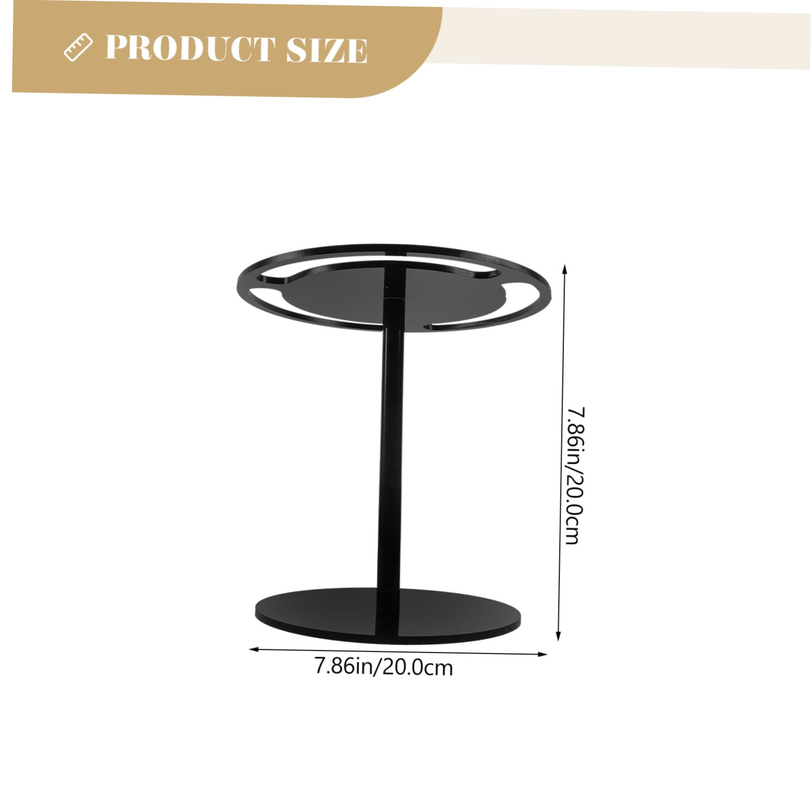 Eleganter Acryl Brillenständer mit 360° Drehung Brillenhalter und Sonnenbrillenhalter Organizer für Sommerurlaub Kompakt und Einfach zu Tragen