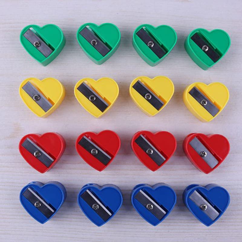 40 pièces Taille-Crayons en Plastique Coupe-Crayon Outil d'affûtage Bureau école étudiant Papeterie