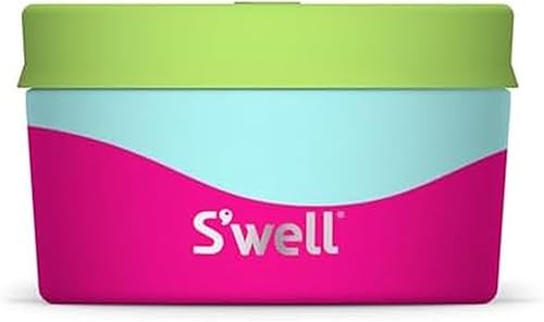 Miniatura 5 de S'well Recipiente de acero inoxidable para alimentos de 10 onzas, color pastel Paradise de una sola pared, construcción duradera sin BPA