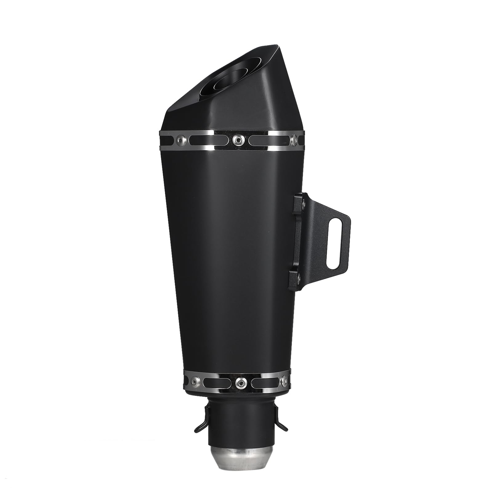 Jemora Silenziatore di Scarico per Moto da 1,5-2 '' Tubi di Scarico universali Silenziatore Tubo di Coda Stile Moda Sostituzione Resistente alle Alte Temperature per Moto ATV ZX6R 10R Z900 Z800 R3