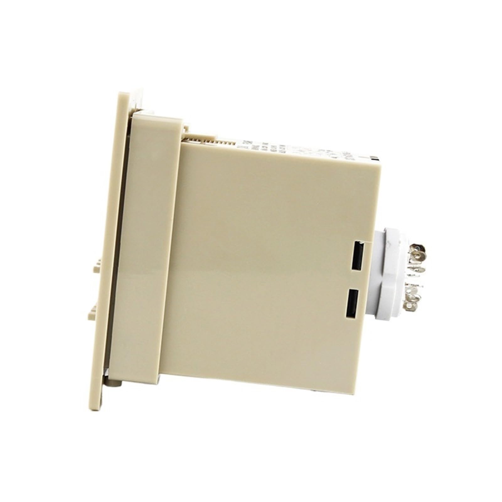 Relé de Tiempo JS14S AC 220V 380V Temporizador de retardo 0,01s-999H Temporizador Digital programable con Base de Enchufe(AC380V)