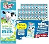 Leche sin lactosa Prairie Farms, cajas de leche baja en grasa al 1% estables en anaquel con vitamina D, libre de gluten, ultra pasteurizada (UHT), kosher - 8oz. (paquete de 27) 2