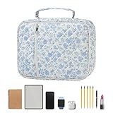 Bibelhülle für Frauen – Kirchentasche mit Griff, Bibeltaschen für Damen mit Reißverschlusstasche und Studium | für Christliches Studium, Transport und Schreibhaltung während der Straße