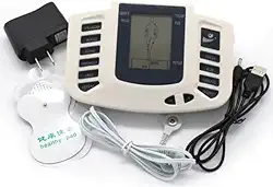 Aparelho Choque Dor Muscular Fisioterapia Massageador com Eletrodos Alivio da Dor