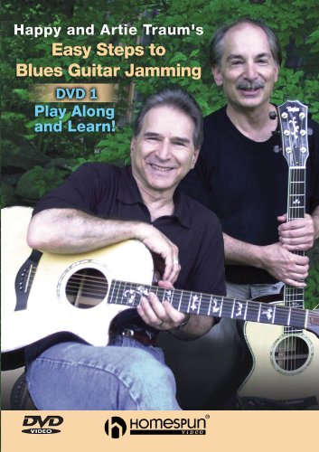 Preisvergleich Produktbild Happy and Artie Traum's Easy Steps to Blues Guitar Jamming: Paly Along and Learn!