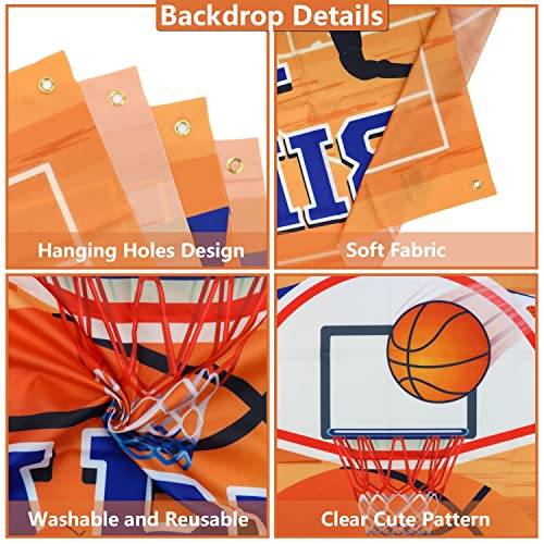 Basketball Party Decorations, Basketball Theme Backdrop And Balloons Garland Arch Kit Includes Background And 73 Balloons For Boys Kids And Basketball Fans Birthday Party #TOP2