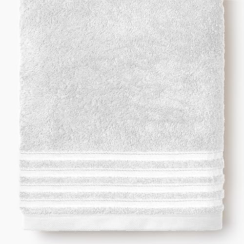 Sedalinne   Toalla de baño Lisa   Formato Sábana 100x150cm   100% algodón Peinado   Altamente Absorbente   gramaje 500 gr   Secado rápido y Tacto Suave   Color Blanco