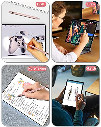 Stylus Pen For Ipad 9Th&10Th Generation, 4X Fast Charge Apple Pencil 2Nd Generation For Ipad 2018-2023 Apple Pro 11”/12.9”, Ipad Mini 5/6, Ipad Air 5/4/3, Ipad 10/9/8/7/6Th Gen With Palm Rejection #TOP6