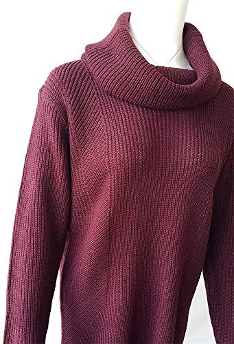 Sweat à col roulé haut de gamme en maille unie esdr premium