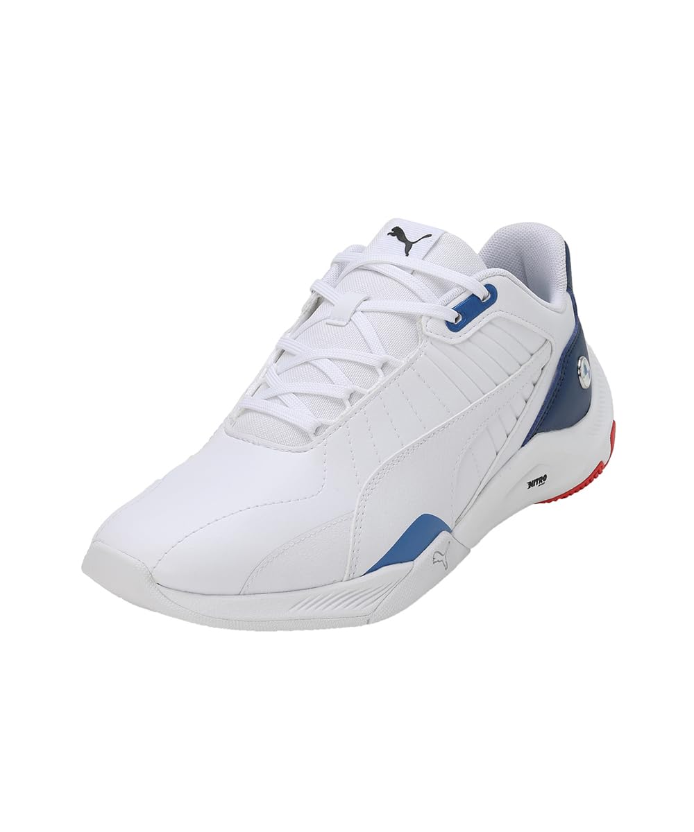 Puma Unisex-Adult BMW MMS Kart Cat Nitro White-Pro Blue-Pop Red Sneaker - 10 UK (30748704) (B0CBPRZDYJ) Amazon Price History, Amazon Price Tracker