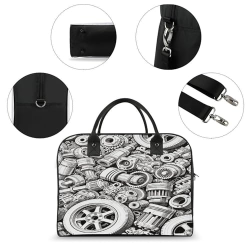Bolso Maletín Ligero para Laptop con Correa Ajustable miniatura 6