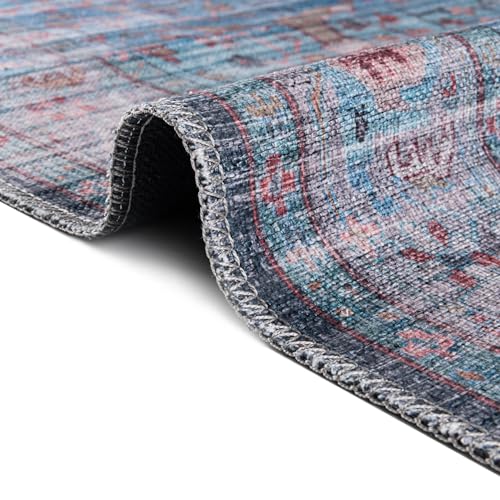 Alfombra Rugs.com Maahru Azul 2x6 pies Runner miniatura 4