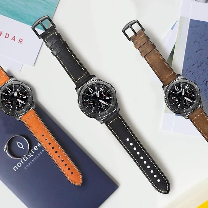 Image of FOLX FAB64 20MM | 22MM Watch Straps /Bands In Various Designs, Colors & Material With 2 Lugs /Pins [ Please Check Watch Models Compatibility For 20mm Or 22mm In Discription ]