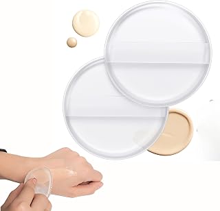 KIDWILL Makeup Buddy Beauty Blender for Face Makeup, Reusable Transparent Silicone Makeup Sponge with Silk Handle, Multi-U... Price In India