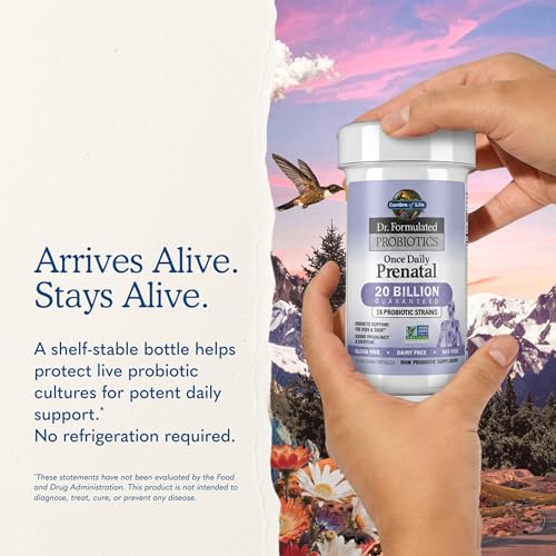 Garden of Life Dr Formulated Prenatal Probiotics, 20B, Shelf Stable, 30ct - image 8