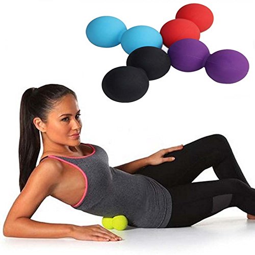 Buy GENERIC e Silicone Double Lacrosse Ball Mobility Myofascial Trigger Point Yoga Massage