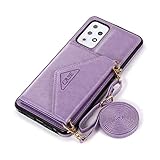 Futanwei Envelope Crossbody Lanyard Cases for Samsung Galaxy A32 5G Case, Galaxy A32 5G Wallet Case,