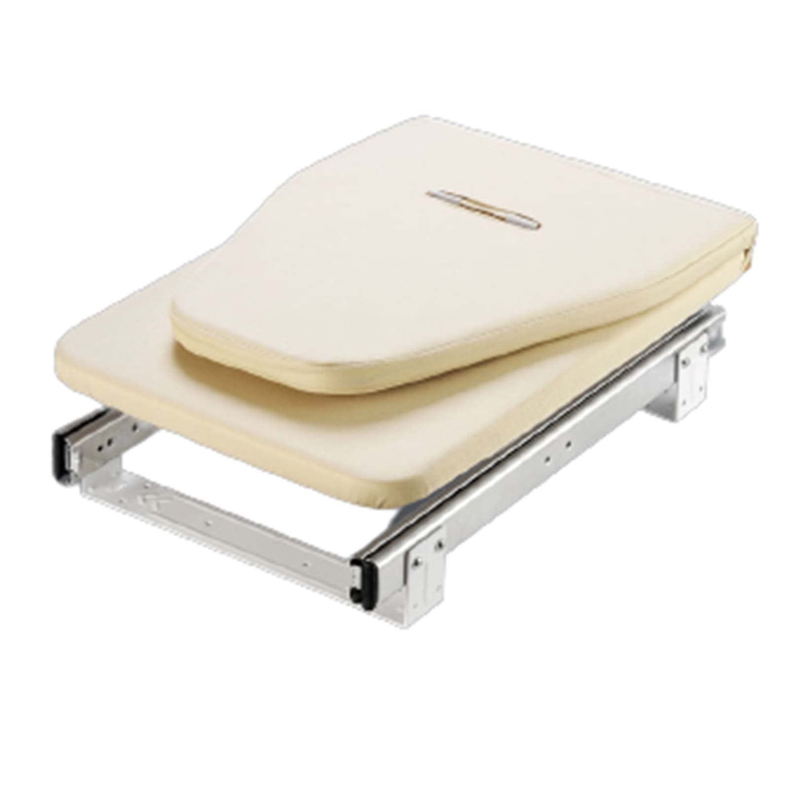 Tabla De Planchar para Centro De Planchado Mini Estante De Planchado Oculto En El Armario Plegable del Armario Doméstico Hogar (Yellow,81x31cm)