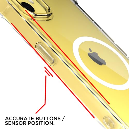 Image of Amazon Basics Back Cover for iPhone 11 Mag-Safe Shockproof PC + TPU Protective Case Magnetic Support Bumper Case (Transparent Mag-Safe)