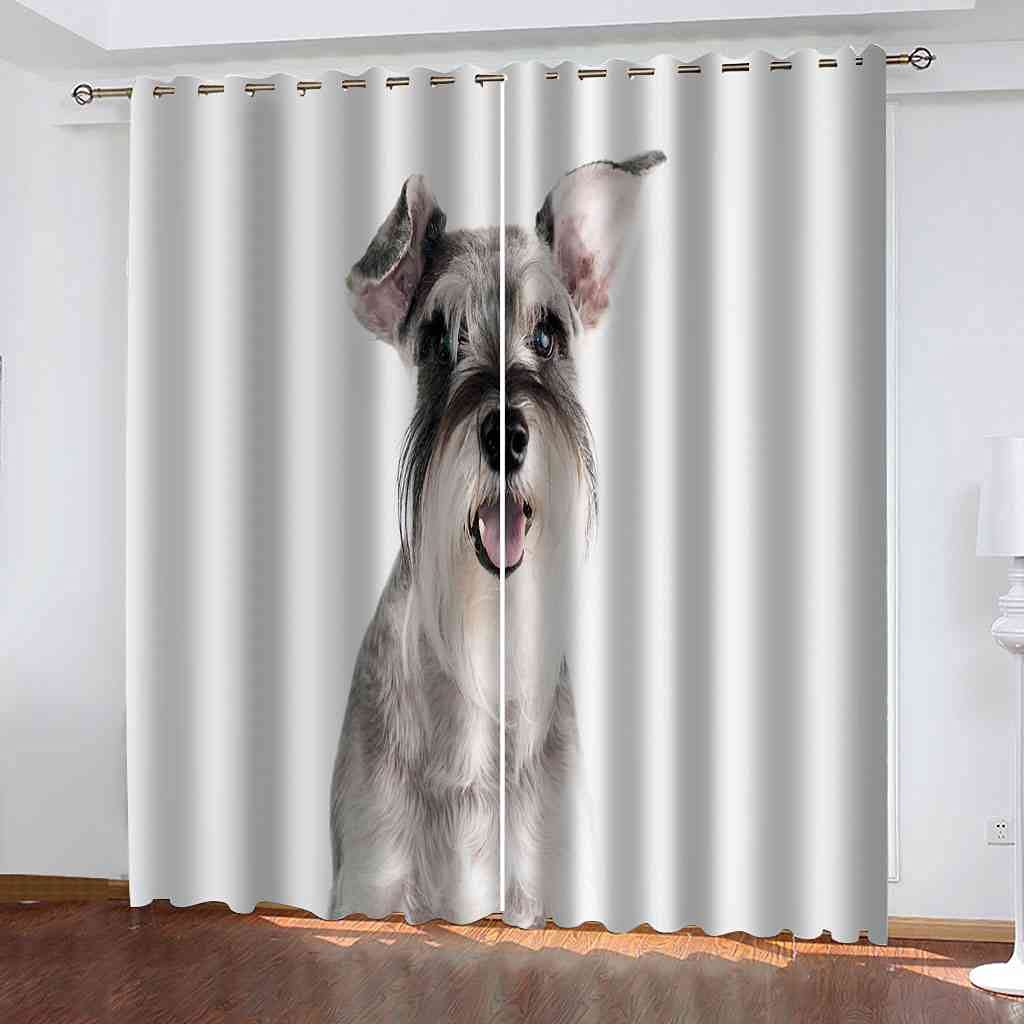 Rideaux de fenêtre pour chambre et cuisine occultants et thermiques 3D