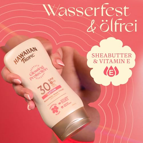Hawaiian Tropic Sonnencreme mit LSF 30 und Glowing Protection