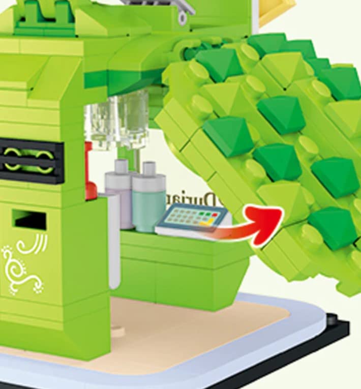 Amazon.com: General Jim's Unique Durian Pizza Stand Shop 322 Piece