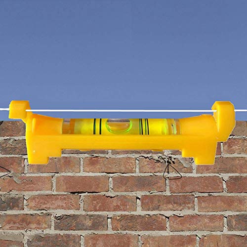 Image of 7 pcs Hanging Bubble Line Level for Building Trades, Engineering, Surveying, Metalworking and other Equipment Measure (Yellow - 7 Pack)