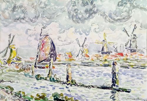 Tableaux peinture sur toile Paul Signac 60x90cm pour habiller vos murs