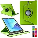 VIELSEITIG - Die 360° Rotation-Funktion ermöglicht eine flexible Nutzung des Tablets. Das Tablet lässt sich durch die Drehfunktion im Hoch- und Querformat aufstellen. Die Schutzhülle kann somit auch als Ständer beim Lesen, Arbeiten oder Videos ansehen genutzt werden.