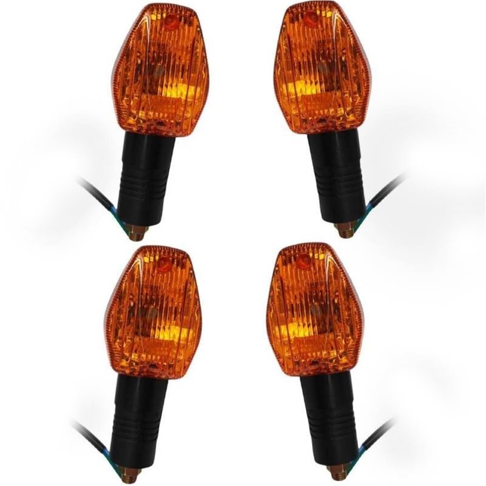 Intermitentes ámbar universales luces traseras moto 12V para CBR600 CB400 7