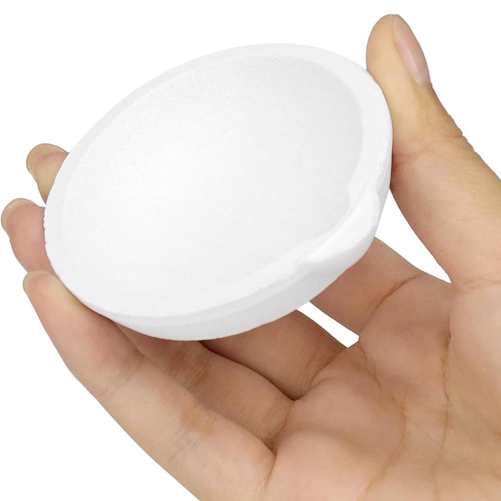 Lot De 5 Creusets En Quartz Pour Fusion De Métaux - Idéal Bijouterie Artisanat - Résiste à 1371°C