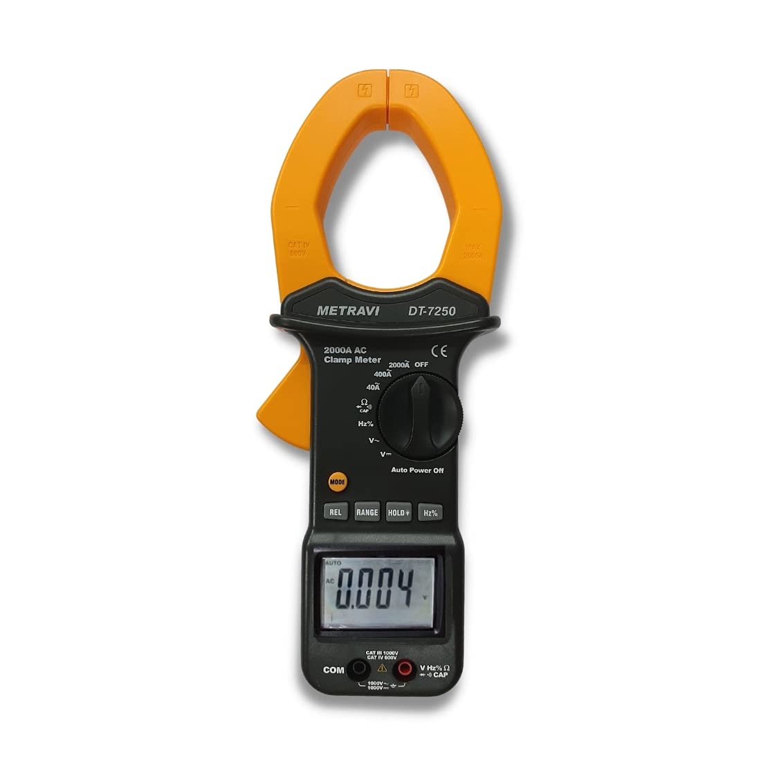 Metravi DT-7250 Big Jaw Clamp Meter 2000A, Auto ranging, Fully-protected (B07SR1VJ45) Amazon Price History, Amazon Price Tracker
