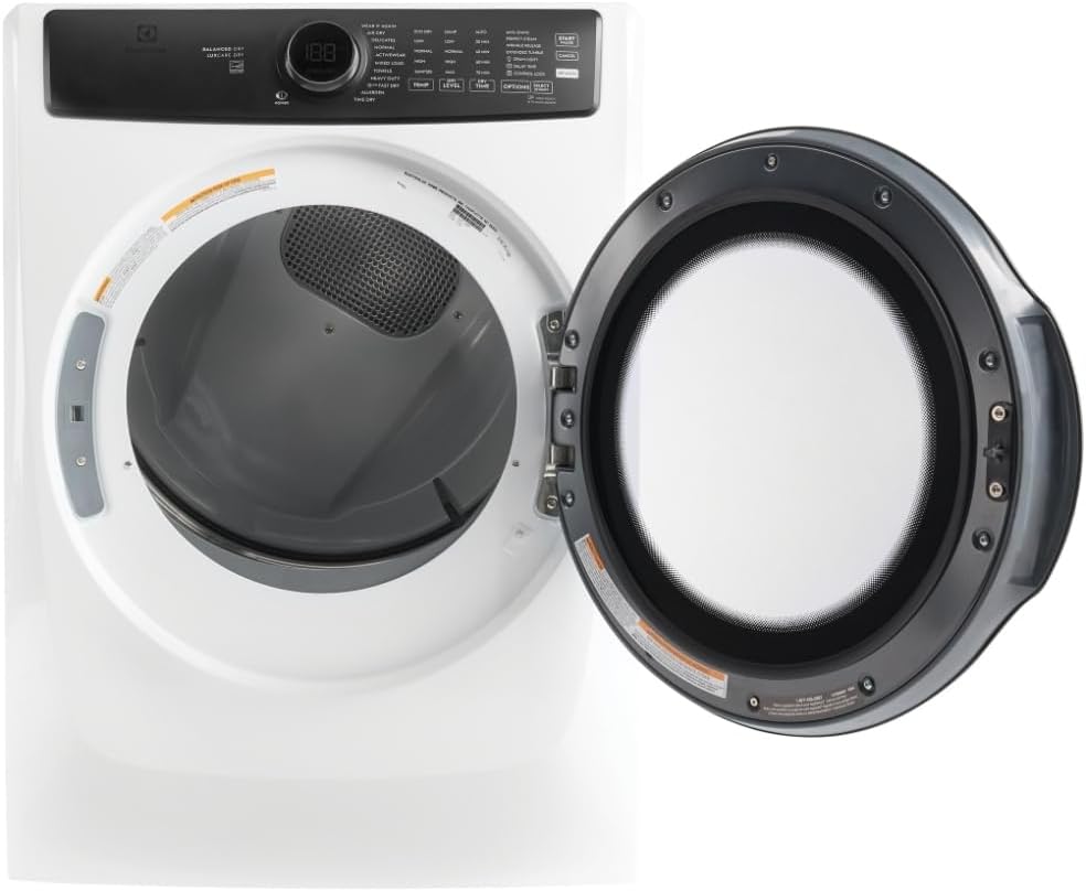 Electrolux 27 Inch Front Load Washer with 4.5 cu ft Capacity, LuxCare® Plus Wash, Perfect Steam™, SmartBoost®, 1300 RPM, Stain Soak Option, Adaptive Dispenser