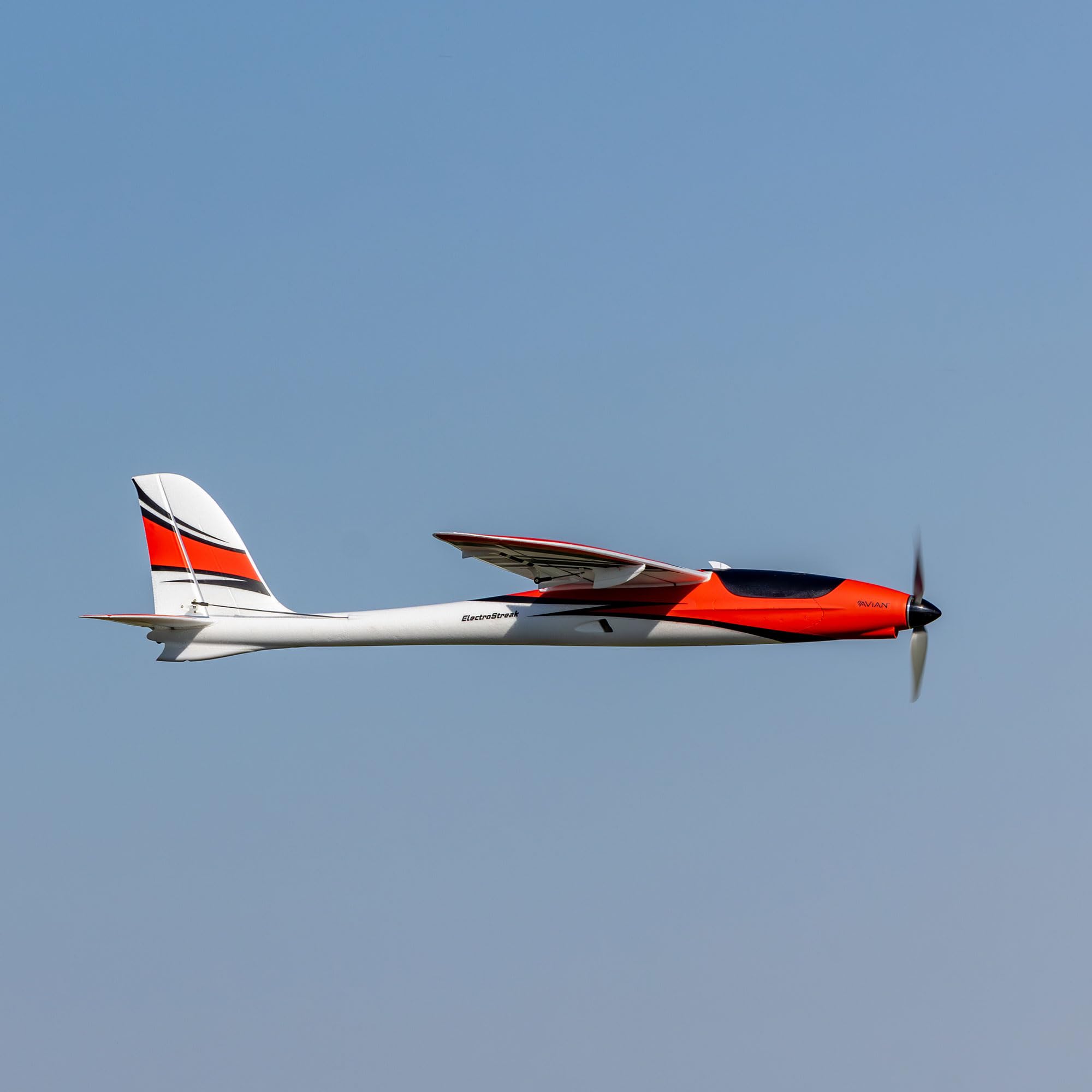 E-Flite ElectroStreak RC Plug N Play ferngesteuertes Propeller Flugzeug extrem schnell max 210 kmh, ohne Akku, Ladegerät und Fernsteuerung