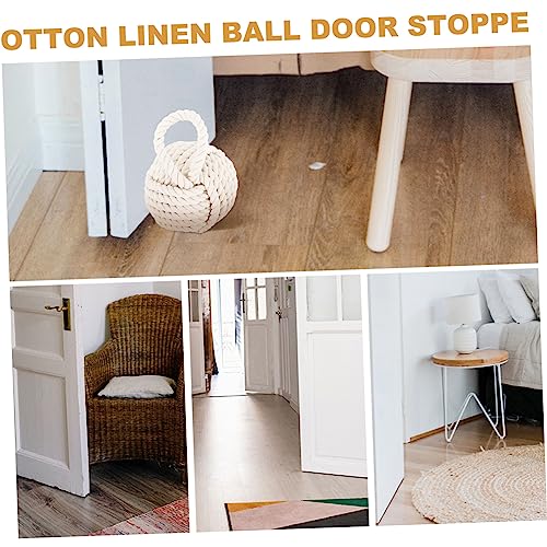 Butée de porte de boule en coton pour stabiliser les courants d'air