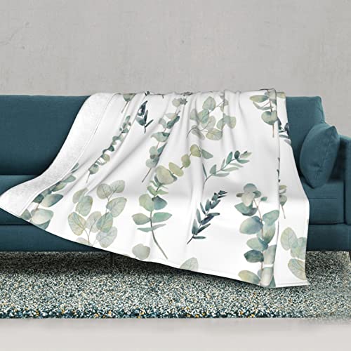 Couverture double couche douce eucalyptus contre le froid du canapé - 3