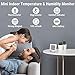 ThermoPro TP49-3 pequeño higrómetro digital termómetro interior termómetro ambiente monitor de temperatura y medidor de humedad para la comodidad de la oficina en casa termómetro reptil 3 piezas Imagen de ThermoPro TP49-3 pequeño higrómetro digital termómetro interior termómetro ambiente monitor de temperatura y medidor de humedad para la comodidad de la oficina en casa termómetro reptil 3 piezas