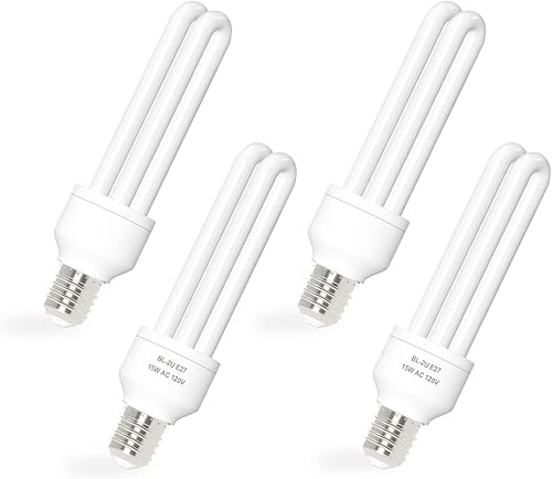 Shootingstar BL-2U E27 - Bombilla de repuesto para exterminador de insectos de 15 W, compatible con HOMESUIT, Keuomy, YISSVIC, Yluces, POWIFY y