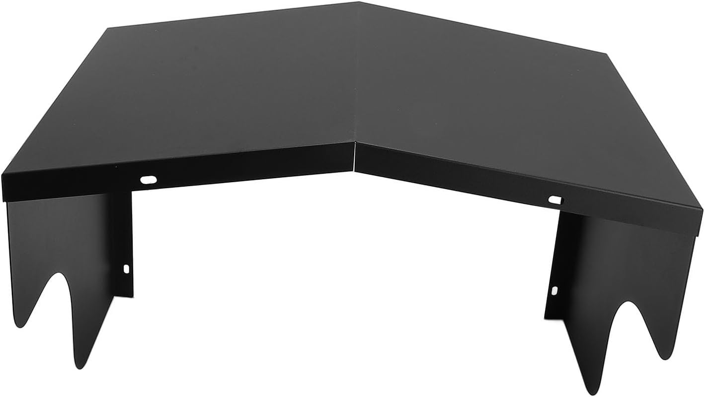 EV Charging Post Roof, Carbon Steel Weatherproof Cover 11x17.3x11in, Versatile Fit, Simple Installation, for All Standard Charging Stations with Size of 11x17.3x11in